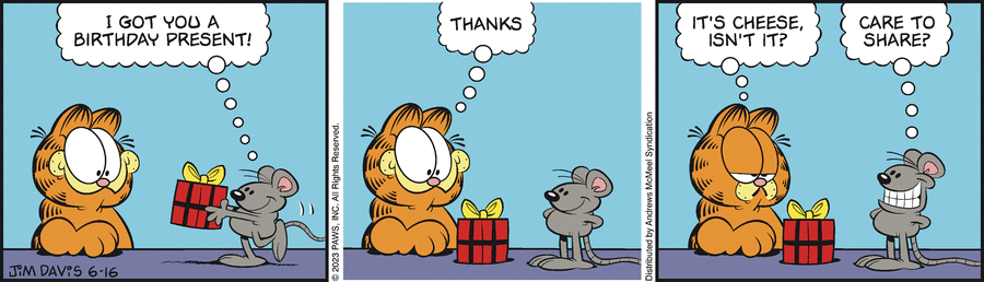 Garfield, June 16, 2023