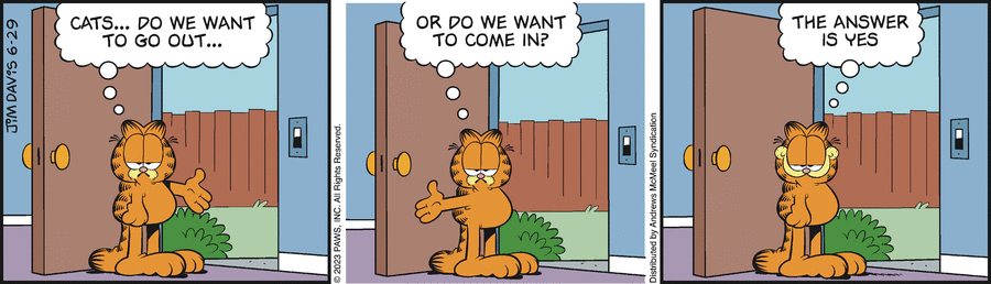 Garfield, June 29, 2023
