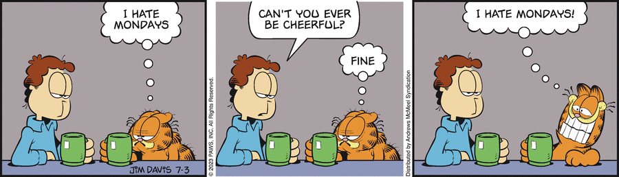 Garfield, July 3, 2023