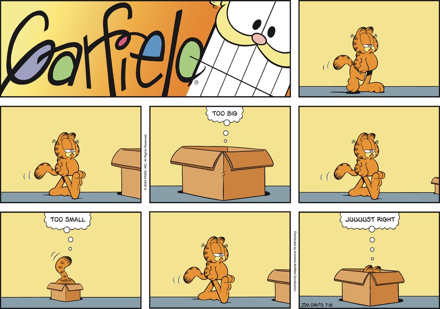 Garfield, July 16, 2023