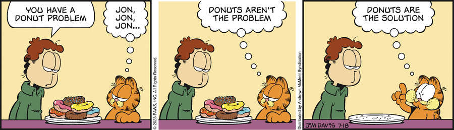 Garfield, July 18, 2023