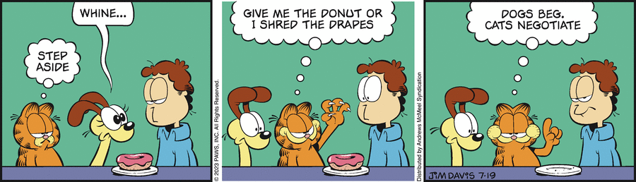 Garfield, July 19, 2023