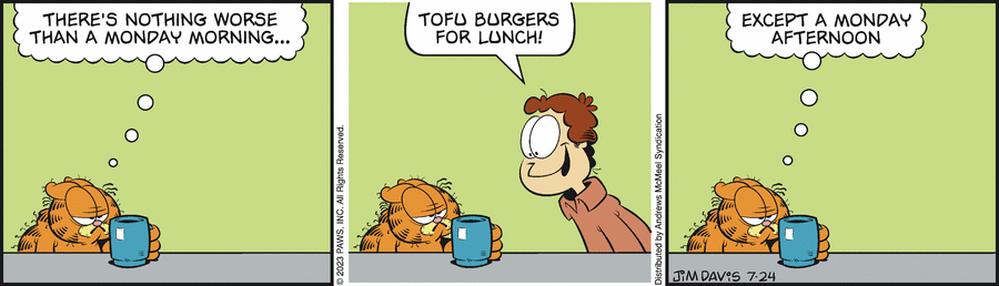 Garfield, July 24, 2023
