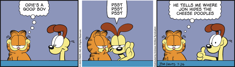 Garfield, July 26, 2023