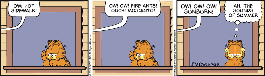 Garfield, July 29, 2023