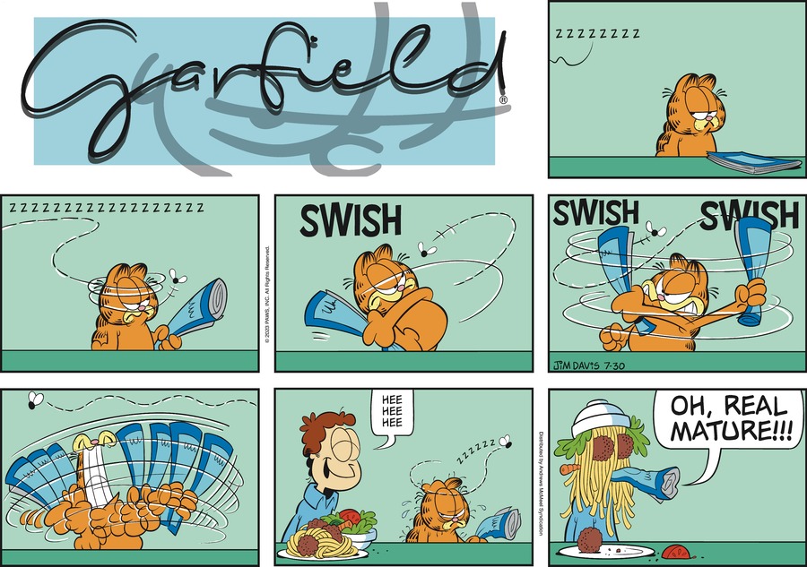 Garfield, July 30, 2023