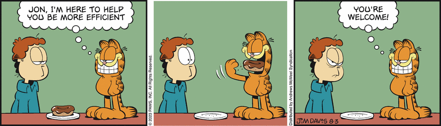 Garfield, August 3, 2023