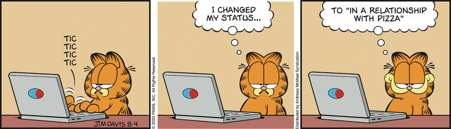 Garfield, August 4, 2023