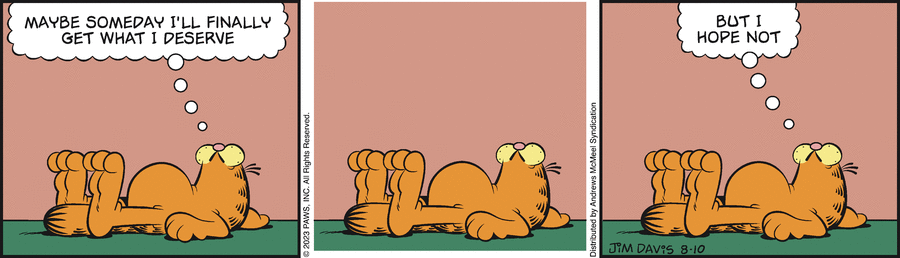 Garfield, August 10, 2023