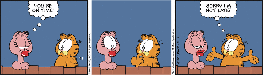 Garfield, August 11, 2023