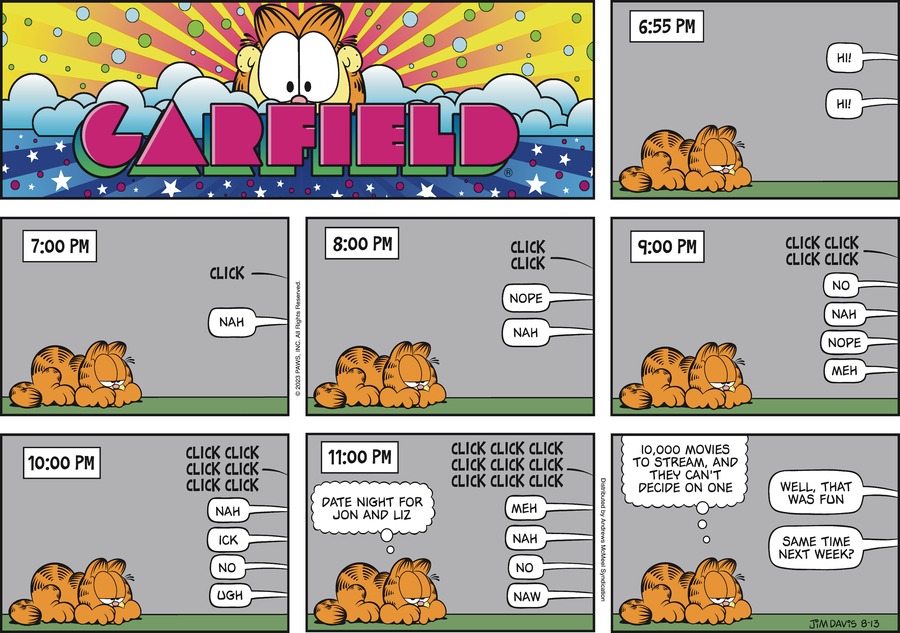 Garfield, August 13, 2023