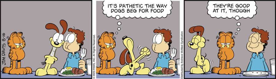Garfield, August 16, 2023