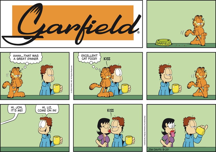 Garfield, August 20, 2023