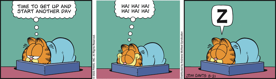 Garfield, August 21, 2023