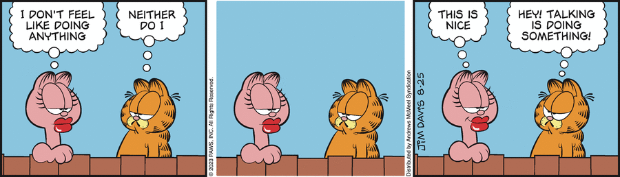 Garfield, August 25, 2023