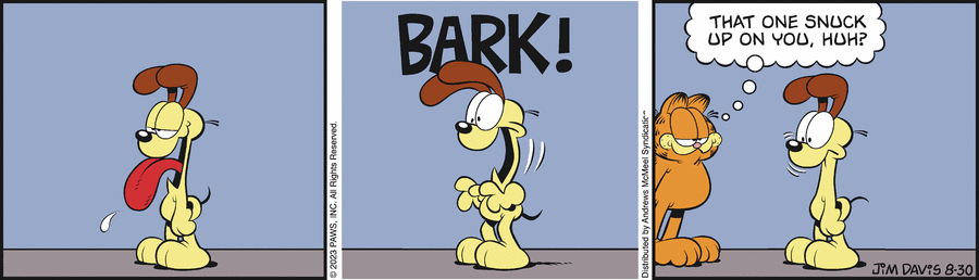 Garfield, August 30, 2023