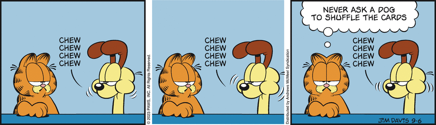 Garfield, September 6, 2023