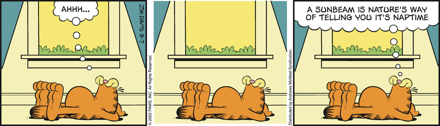 Garfield, September 7, 2023