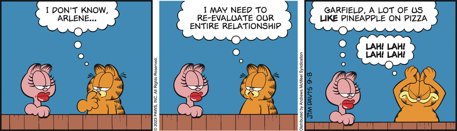Garfield, September 8, 2023