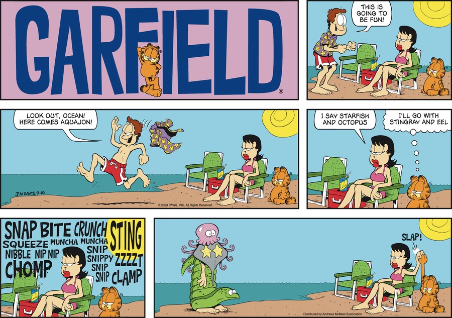 Garfield, September 10, 2023