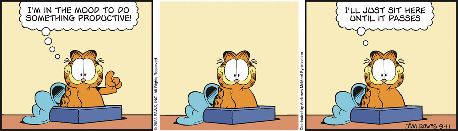 Garfield, September 11, 2023
