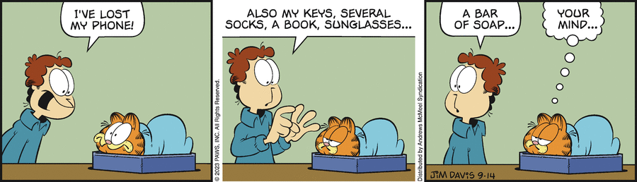 Garfield, September 14, 2023