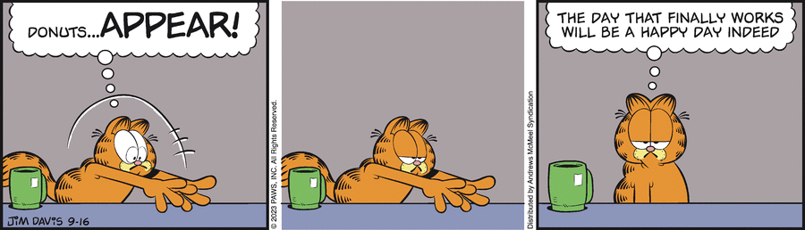 Garfield, September 16, 2023