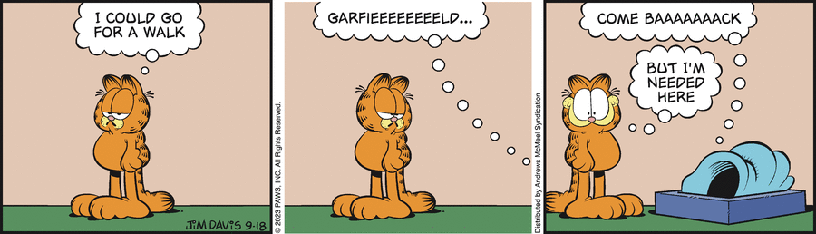 Garfield, September 18, 2023