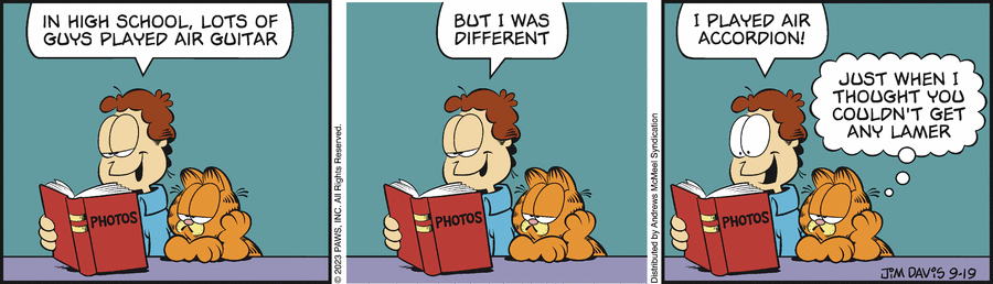 Garfield, September 19, 2023