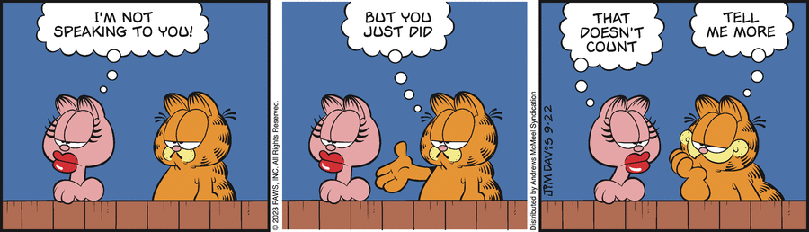 Garfield, September 22, 2023