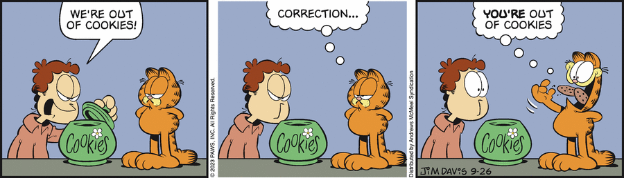 Garfield, September 26, 2023