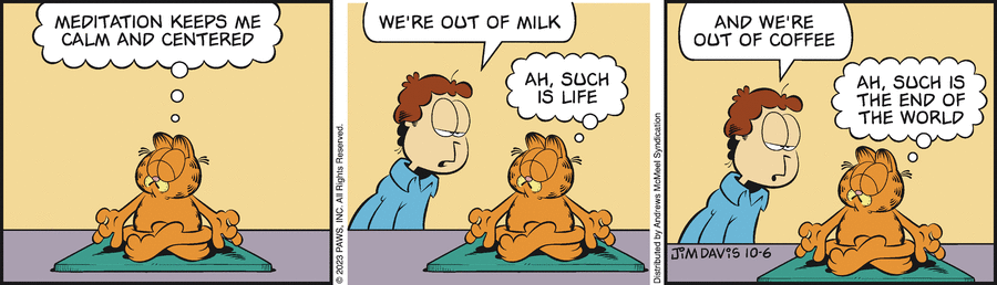 Garfield, October 6, 2023