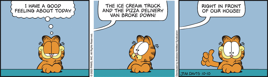 Garfield, October 10, 2023