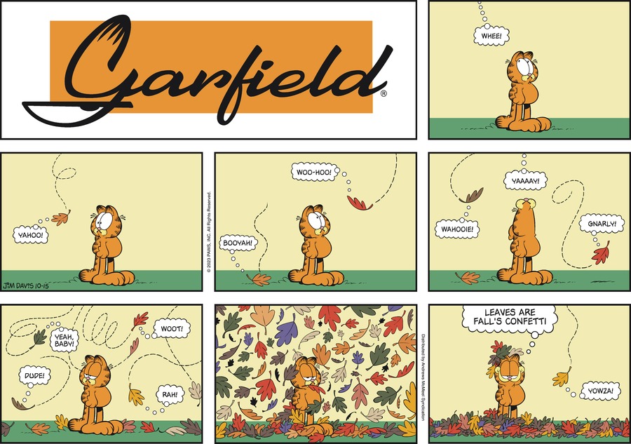 Garfield, October 15, 2023