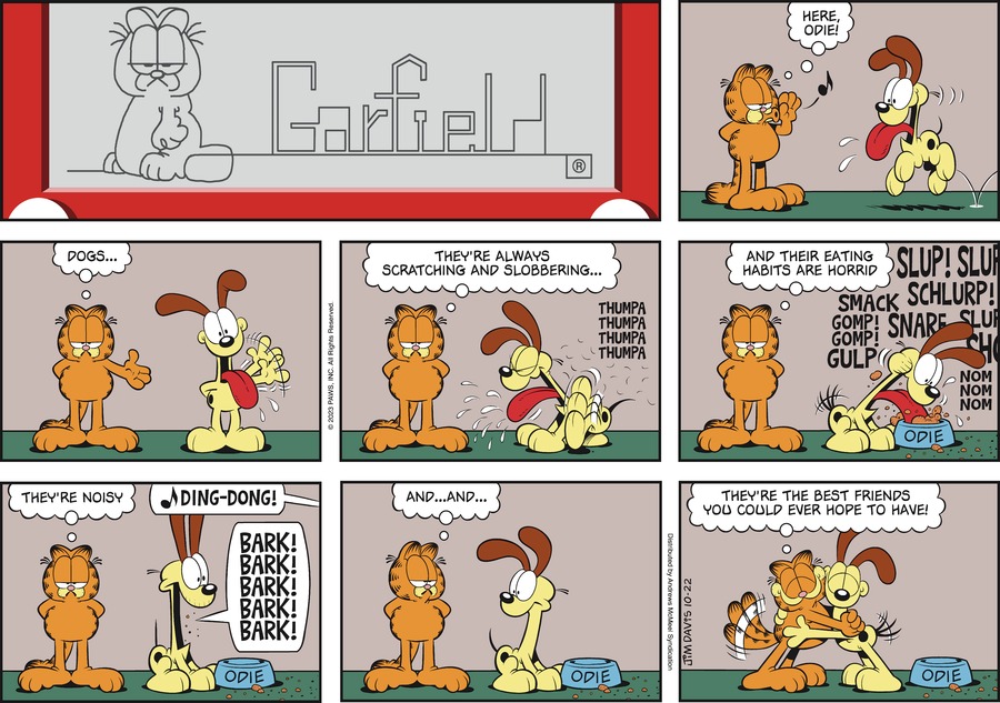 Garfield, October 22, 2023