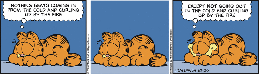 Garfield, October 26, 2023