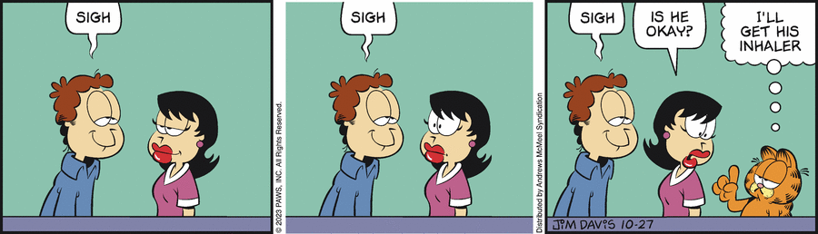 Garfield, October 27, 2023