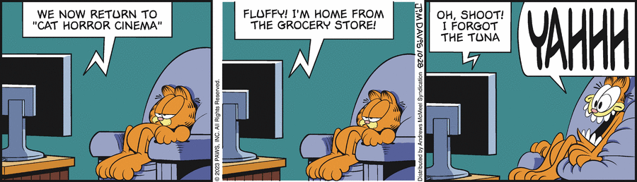 Garfield, October 28, 2023