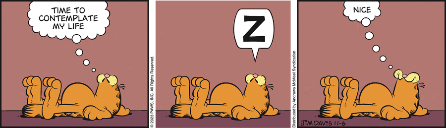 Garfield, November 6, 2023