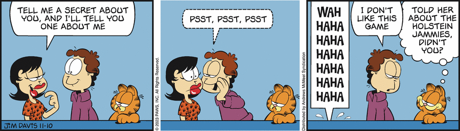 Garfield, November 10, 2023