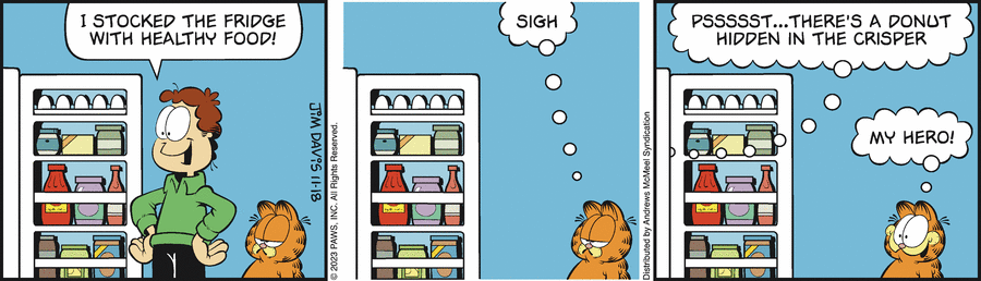 Garfield, November 18, 2023