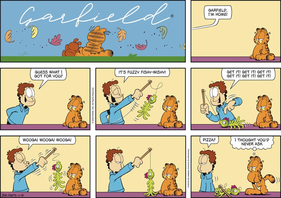 Garfield, November 19, 2023
