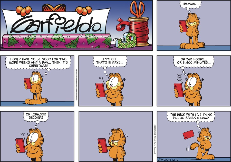 Garfield, December 10, 2023