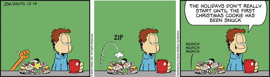 Garfield, December 16, 2023