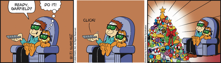 Garfield, December 18, 2023
