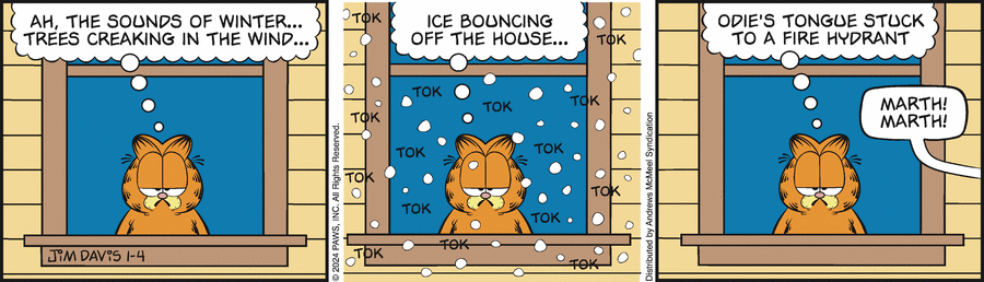 Garfield, January 4, 2024