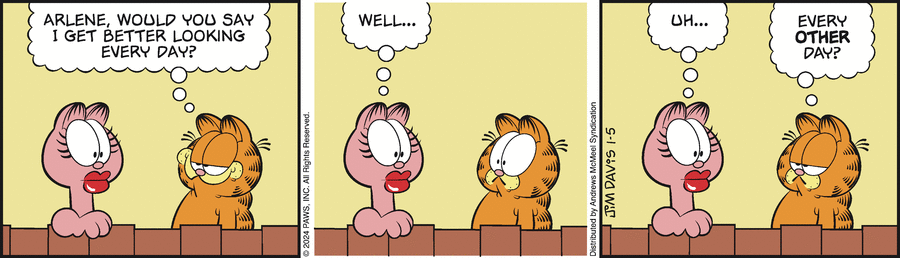 Garfield, January 5, 2024
