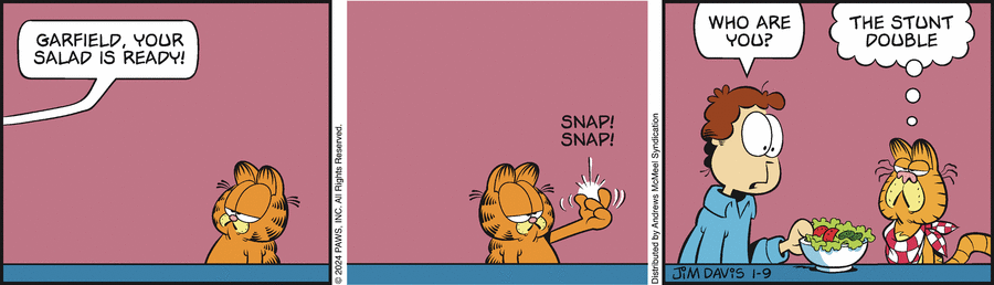 Garfield, January 9, 2024