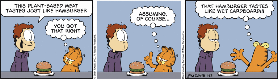 Garfield, January 13, 2024
