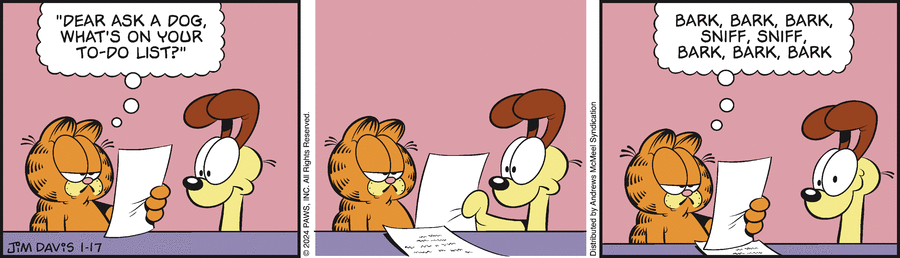Garfield, January 17, 2024